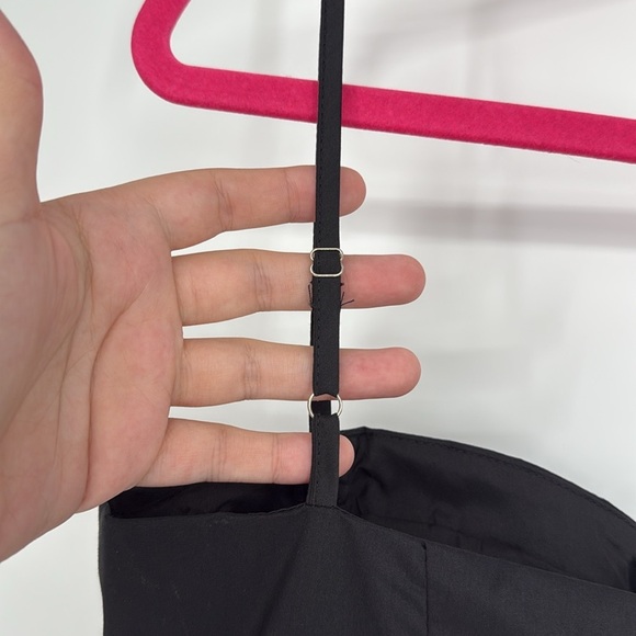 Peiran Black Corset Bustier Midi Dress – Size M – Elegant Classic NWT - Picture 8 of 8